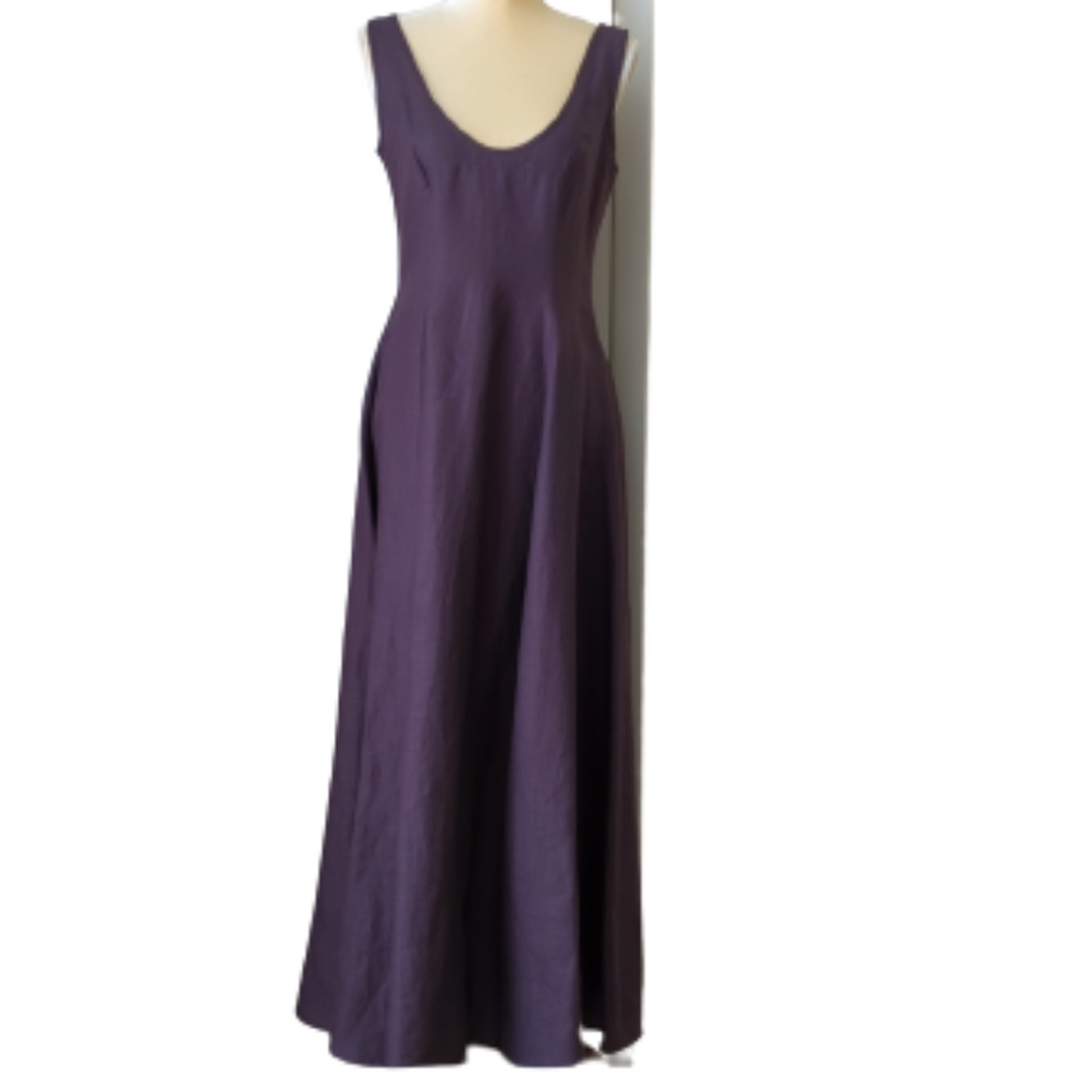 Vintage Morgane le Fay 100% Silk maxi dress